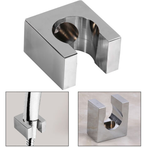Wandhalterung aus massivem Kupfer für fest installierten Duschkopf mit Bidet-Aufsatz – 32 x 32 x 20 mm, inklusive Montagematerial