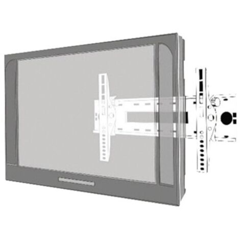 Wandhalterung f 48" verstellbar silber