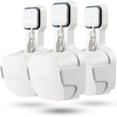 Wandhalterung für das Eero Pro 6+ WLAN-Heimsystem, einfacher und robuster Wandständer für das Eero Pro 6+ Tri-Band Mesh Wi-Fi 6 System, ohne Kabelsalat (Weiß, 3 Stück)