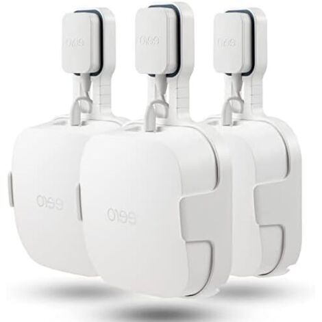 Wandhalterung für Eero Pro 6E WLAN-Heimsystem – Einfache und robuste Wandhalterung für das Eero Pro 6E Tri-Band Mesh Wi-Fi 6-System, keine störenden Kabel (Weiß, 3 Stück)