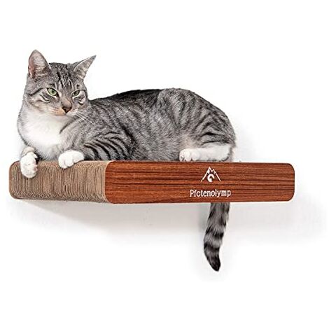 Wandkratzbrett für Katzen - Braun - 44x29cm - brown