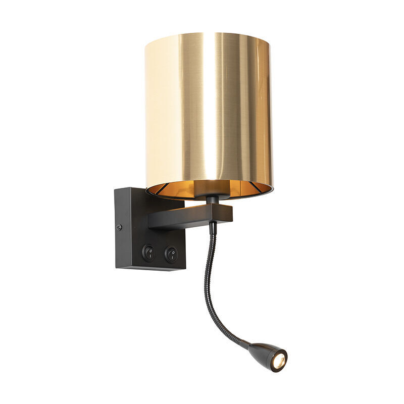 Image of Wall Light Black with Flexible Arm&hellip;