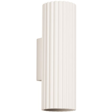 WANDLAMPE BERNSTEIN 2 GU10 BEIGE ALU LUMILO 16.435.53