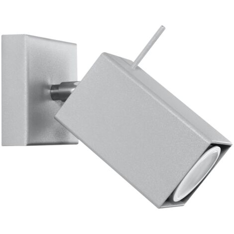 WANDLAMPE VENZO 1 GU10 GRAU LUMILO 04.279.55