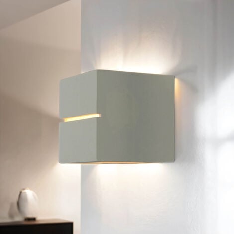 Wandlampe Weiß Würfel