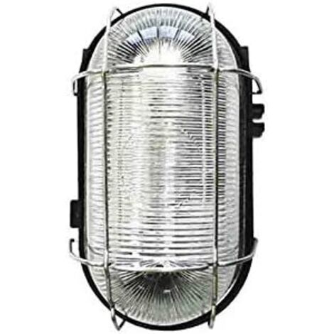 Wandlaterne aluminium schwarz mod. zurich 60w e27 ip44