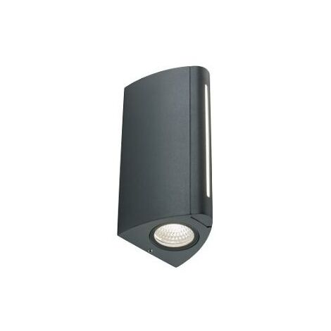 Wandleuchte 8W + 4W Led 4000K Graphit Vision Line