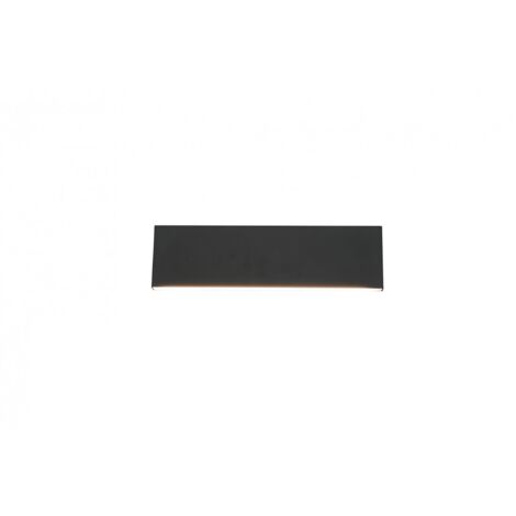 Wandleuchte Anthrazit Doppel-LED-Emission L28 cm Concha Trio Beleuchtung