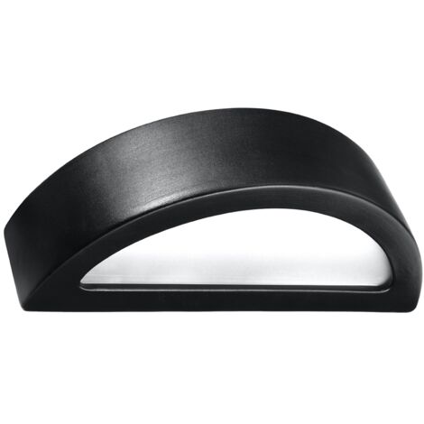 Wandleuchte Atena SOLLUX Schwarz