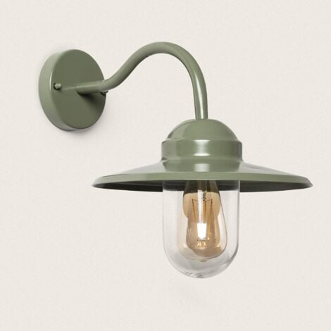 LEDKIA Wandleuchte Außen Aluminium Adaoua Weiß