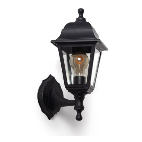 EFECTOLED Wandleuchte Aussen Mini Villa Schwarz Schwarz