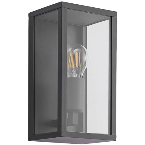 Wandleuchte außen "Peldar" aus Aluminium von Lindby