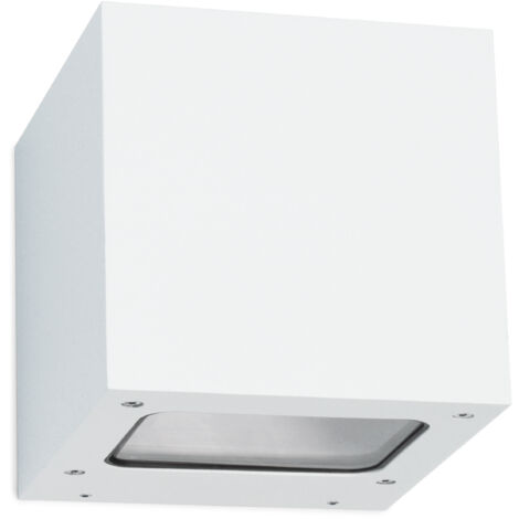 Wandleuchte Brick Led Smd 2x5w 325lm Cri80 3000k 67º,67º Auf Und Ab Weiß