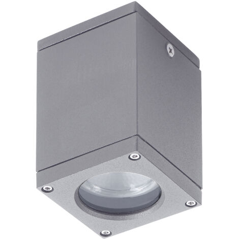 Wandleuchte Cub Ip54 Gu10 4.50w Grau