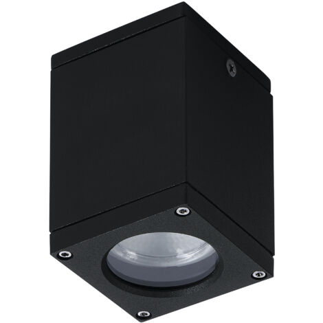 Wandleuchte Cub Ip54 Gu10 4.50w Schwarz