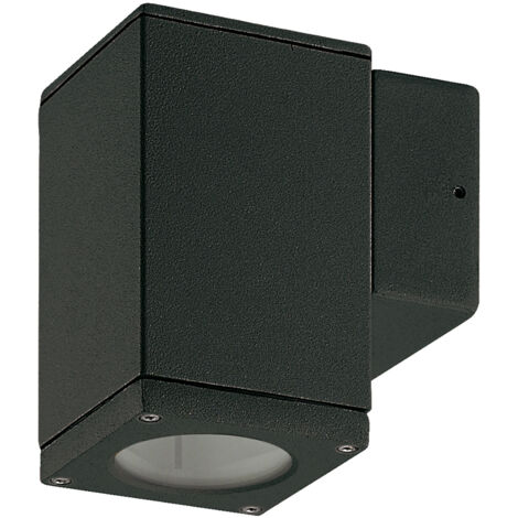 Wandleuchte Cub Ip54 Gu10 4.50w Schwarz
