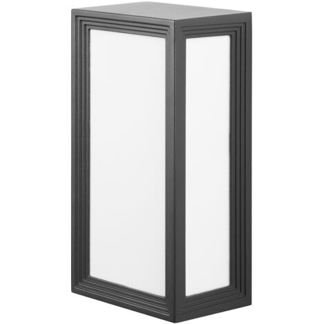 wandleuchte ip44 thomas e27 23w anthrazit