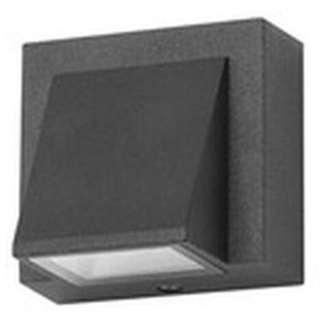wandleuchte ip54 loyd single emission led 2.1w 3000k schwarz 96lm