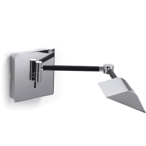 Wandleuchte Lesertilt Julia Led Cob 5w 420lm Cri80 3000k Chrom