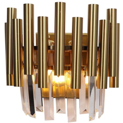 Wandleuchte Madison 1 E14 Gold Milagro ML6937