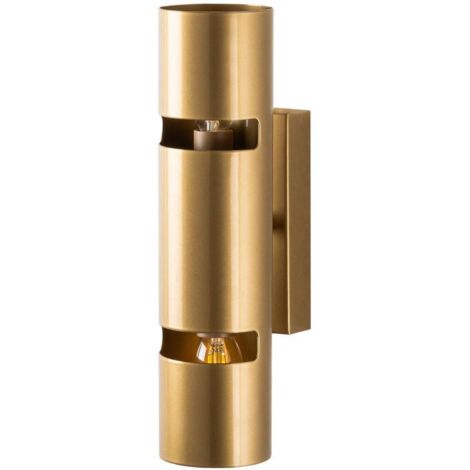 Wandleuchte - Metall - Gold - H.30 x D.8 cm - LYORA
