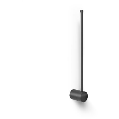 Wandleuchte - Metallstange - LED 50cm - Hernel Schwarz