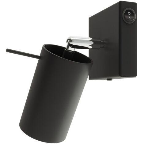 Wandleuchte Mirax 1 GU10 Schwarz Lumilo 10.199.49