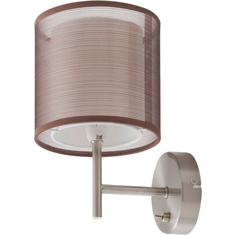 Lindby - Wandleuchte Nica grau