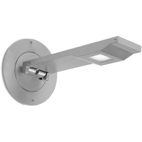 wandleuchte on-off led 3w 3000k grau 80lm