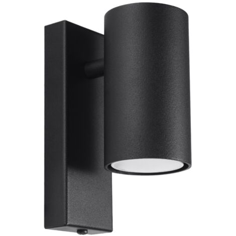 Wandleuchte PINNO 1 GU10 Schwarz LUMILO 10.227.77