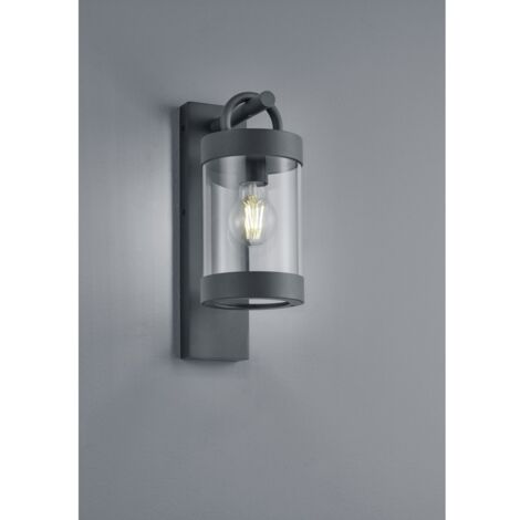 Wandleuchte Sambesi Anthrazit Dämmerungssensor IP44 Trio Lighting