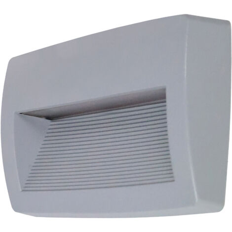 Wandleuchte Storm Ip55 R7s Led Bulb 10.50w 1200lm Cri80 3000k Grau