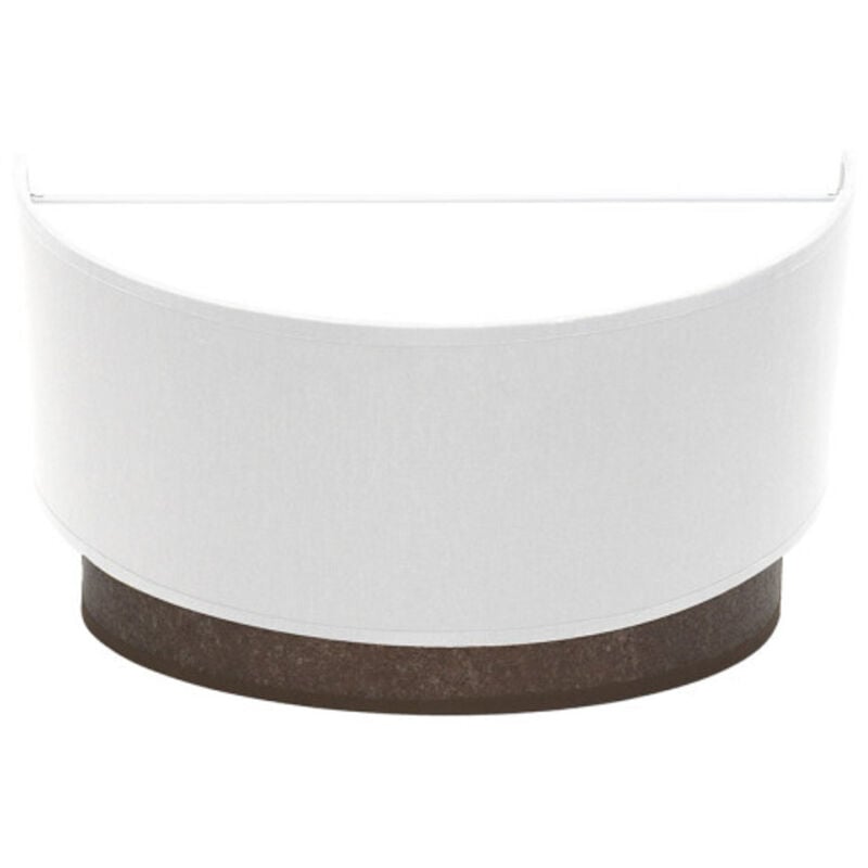 Wandleuchte tatiana 1xe27 weiß-oxyd 17x30x15 cm