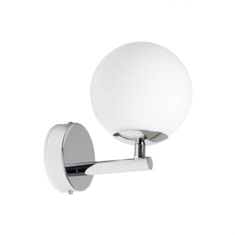 Wandleuchte, Wandlampe Bad "Maviris" aus Metall für Badezimmer von Arcchio