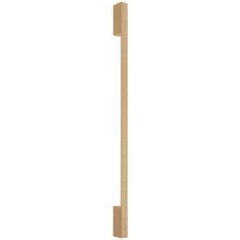 Wandleuchte Wandlampe Gold LED Flurleuchte Wohnzimmerleuchte H 120cm 20W 4000K