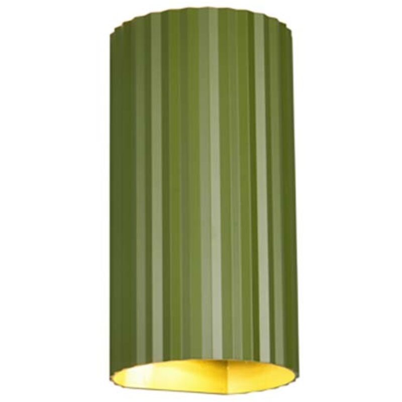 Trio Wandleuchte Wandlampe Schlafzimmerlampe Grün Gu10 2 Flammig H 18 Cm