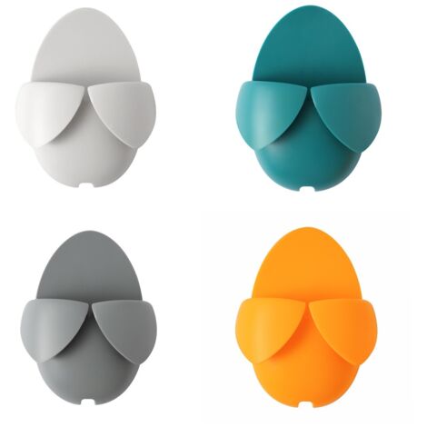 Wandmontierter Fernbedienungshalter in Mangoform, Multimedia-Aufbewahrungsbox, ästhetische Dekoration für Zuhause und Badezimmer