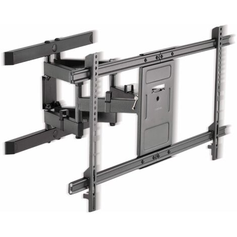 Wandmontierter fernseher mit 43 90 zoll neigungs winkelstange