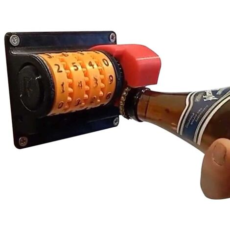 Wandmontierter Flaschenöffner für Bars – Bier- und Limonadenöffner für Küche, Wohnzimmer, Spielzimmer und KTV