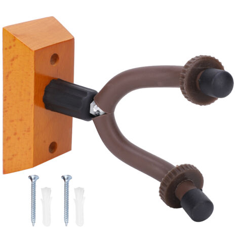 Wandmontierter Gitarrenregalhaken für elektrische Instrumente, Bass, Ukulele