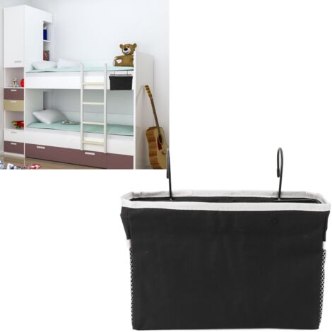 Wandmontierter Hängekorb zur Aufbewahrung von Schlüsseln mit Ablage: Canvas-Tasche für Büro, Studentenwohnheim, Wohnzimmer (1 Ablage + 1 Tasche, Fassungsvermögen 30x11x19cm, strapazierfähiges Material