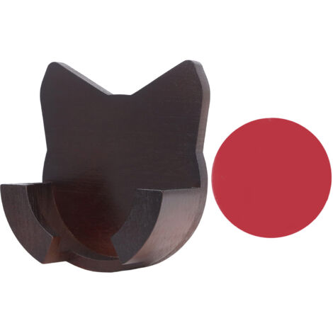 Wandmontierter Kaffeefilterhalter aus Holz, universelle Halterung für 51-mm-, 53-mm- und 58-mm-Filter