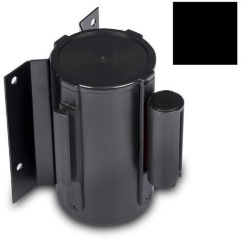 Wandmontierter Kopf – schwarzes Absperrband