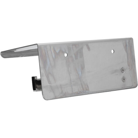 Wandmontierter Papierhandtuchhalter aus Edelstahl mit Handyhalterung und Ablagefläche, ideal für das Badezimmer