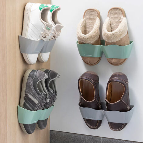 Wandmontierter Schuhhalter - selbstklebend