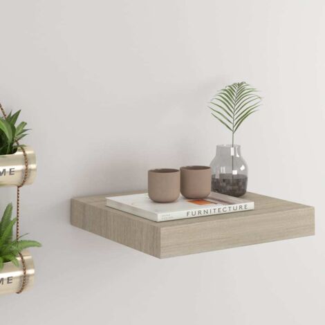 Wandregal Eiche 23x23,5x3,8 cm MDF