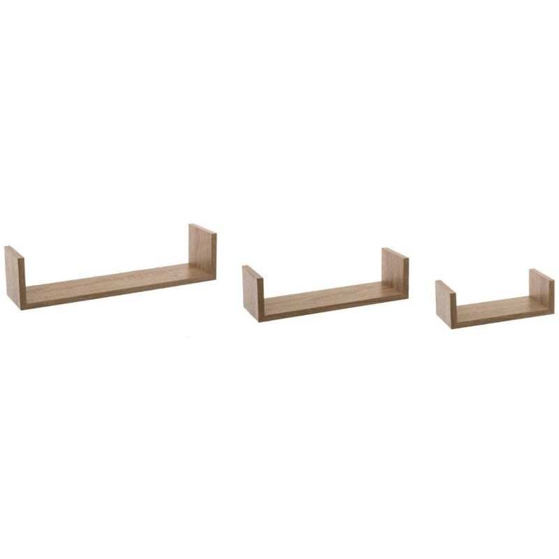 5five Simply Smart - 3 Wandregale Fixy Mit Naturholzeffekt - 5five