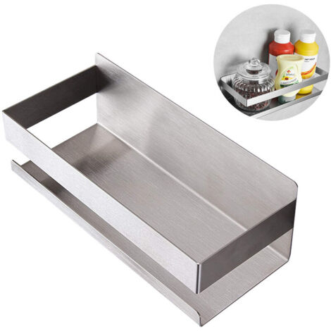 Wandregal, Küchengewürzregal ohne Punze (silber 23,2 x 10,5 x 7,8 cm)
