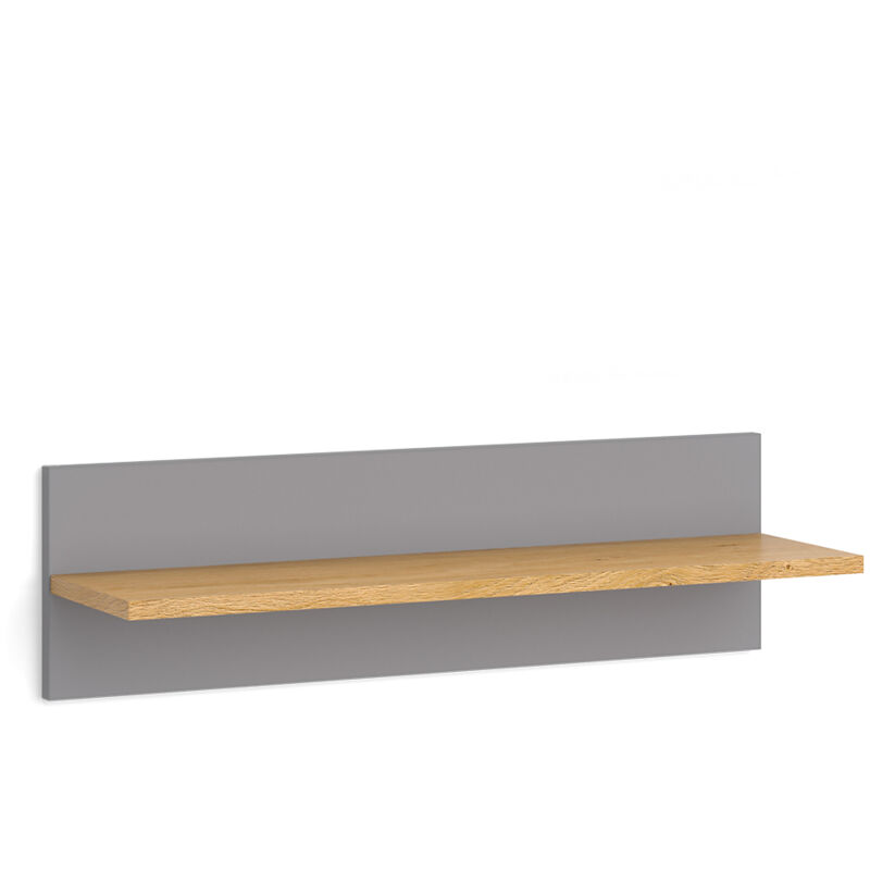 Wandregal Malia, Grau, 70 X 20 Cm, Vitalispa