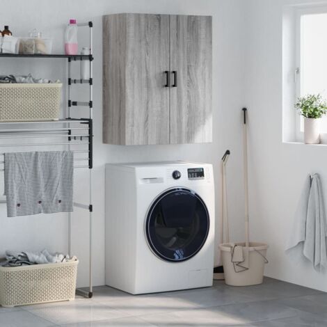Wandregal Sonoma Grau 69,5x34x90 cm